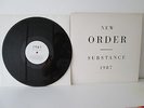 NEW ORDER 'SUBSTANCE 1987' (FACT 200) EMBOSSED COVER VINYL