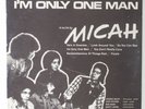 Micah - I'm Only One Man LP - Sterling Award - Prog Psych - Ultra-Rare Original