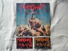 LP MANOWAR WARRIORS OF THE METAL SWORD - Privatpressung 1991