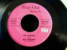 The CORVETS Sing MY DARLING Way-Out records 45 rpm Doo Wop WR 100