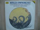 MAHLER Symphony N° 1 BERNSTEIN Digital DGG German orig LP VG+ / NM