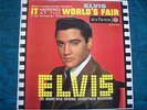 EX+ UK RCA VICTOR LP - ELVIS PRESLEY - IT HAPPENED AT THE WORLD'S FAIR - STEREO