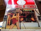 THE CRAMPS:SMELL OF FEMALE,MINI-ALBUM,RED VINYL,1983,BIG BEAT,EX