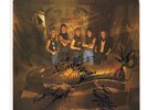 IRON MAIDEN POWERSLAVE SIGNED BY BAND VINYL LP (INNER SLEEVE ONLY) 100% ORIGINAL