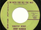DOROTHY BERRY & JIMMY NORMAN RARE NORTHERN SOUL R&B I'M WITH YOU  ALL THE WAY