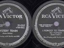 Elvis Presley 78 RPM Rock'N Roll Record Mystery Train / I Forgot To Remember To
