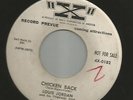 BLUES JUMP JIVER-  LOUIS JORDAN-- CHICKEN BACK --HEAR BOTH- 1956 PROMO X