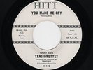 60s Girl Grp/TEEN TENSIONETTES/TOMMY DAE You Made Me Cry/It Was a Lie HEAR BOTH