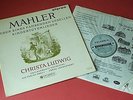 SAX 2321 1st Bs Mahler Lieder Eines Fahrenden Gesellen Christa Ludwig Vandernoot