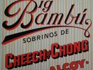 Cheech & And Chong Big Bambu LP Record Vinyl Album Original Rolling Paper Mint