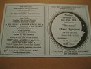 RARE  HIP HOP HALF 2-SIDE FLIER HOTEL DIPLOMAT.GRAND MASTER FLASH,KURTIS BLOW