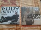 eddy mitchell /johnny hallyday / heros et l attente 33t vinyle