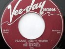 THE SPANIELS   Please Don’t Tease / Peace Of Mind   DOO-WOP   Vee-Jay #229   VG+