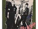 THE CLASH - SIGNED BY BAND - VINYL LP SLEEVE ONLY - ORIGINAL