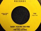 The Del-Satins - Baby You're The Fire - Villa Records