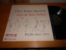 Chet Baker Quartet 50s JAZZ BOP BLACK VINYL LP Jazz at Ann Arbor MONO 1955 USA