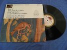 Bach - Six Sonatas For Violin - Menuhin - RARE UK 1962 ED1 W/G ASD 489 Stereo LP
