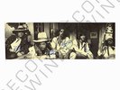 THE EAGLES - HOTEL CALIFORNIA - SIGNED BY BAND POSTER ONLY ORIGINAL 838 x 278mm