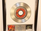 ABBA, One Of Us, Single Platin Record, platin Schallplatte, Award, gold