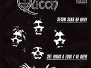 QUEEN-SEVEN SEAS OF RHYE-RARE ORIGINAL YUGOSLAV UNIQUE PS 45rpm 1974-NEAR MINT