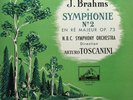 Toscanini/NBC SO: Brahms Symphony No. 2 Op. 73 (r. 1952) - FALP 202 - very rare