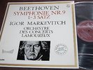 Markevitch Beethoven No.9, 1-3  Philips plum/silver Hifi Stereo 835206 AY NM