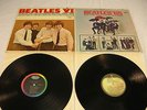 2 THE BEATLES LP Record Albums: VI (Capitol T-2358), '65 (Apple ST-2228)