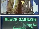 BLACK SABBATH UNUSED SHOP POSTER + RECORD COVER 1978  MINT- for Never Say Die LP