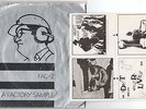 A FACTORY SAMPLE FAC2 rare double 45 JOY DIVISION/CABS/DURUTTI w/4 stickers