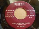 RARE DooWop Vocal group 45 The Dusters 