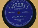 Nathan Abshire Khourys 631 E+ Cajun 78 Avalon Waltz b/w Musical Five Special