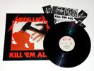 Metallica Kill 'Em All First Press Dutch '83 LP w ORG Sleeve Roadrunner RR9902