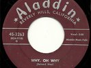 THE FIVE KEYS RARE DOO WOP ALADDIN LABEL 45-3263 MY LOVE B/W WHY OH WHY