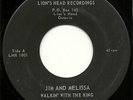 JIM AND MELISSA RARE CANADIAN PSYCH FOLK BLUES LIONS HEAD #1001 WALKIN WITH THE