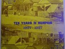 Ten Years In Memphis 1927 1937 Frank Stokes Furry Lewis Blues Yazoo Black Lab LP