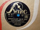 78 TOURS /QUINTETTE DU HOT CLUB DE FRANCE AVEC DJANGO REINHARDT/DISQUE SWING 23