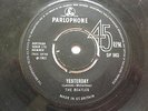 Beatles - Dizzy Miss Lizzy/Yesterday DP563 1965 EXPORT COPY