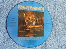 (SLi) Iron Maiden Powerslave original 1984 LP Picture Disc EX+ UK EMI