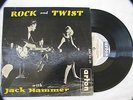 JACK HAMMER rock and twist ISRAELI LP JOHNNY HALLYDAY ON COVER