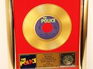 The Police, Don't Stand So Close To Me, Gold Record, Schallplatte, Award, platin