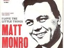 Eurovision 64 UK Matt Monro - I Love the Little Things SWEDISH PICTURE SLEEVE 45