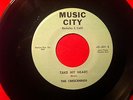 THE CRESCENDOS 45 My Heart’s Desire/Take My Heart MUSIC CITY rare DOO WOP orig