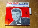 vinyle ep de johnny hallyday vogue avec languette et centreur