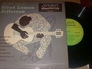 'THE FOLK BLUES OF BLIND LEMON JEFFERSON' STUNNING RARE 1953 UK LONDON BLUES 10