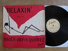 ESQUIRE RELAXIN MILES DAVIS COLTRANE RVG deep grooved UK DECCA PRESTIGE