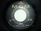 ROCK 45. THE BEATLES WITH TONY SHERIDAN-WHY/CRY FOR A SHADOW-MGM K13227