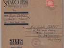 1929 SPEAK-O-PHONE RECORD IN MAILER MAILED REGISTERED 1929 w/ #567 20c  - NYC