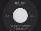 70s Soul Funk/Deep Soul 45 - Ronnie Miller - Listen To The Music - Jar-Val - mp3
