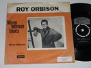 Very rare Roy Orbison single 45 UK HL 9777 one-sided sleeve Mean woman blues