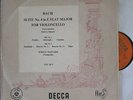Mainardi. Bach (Suite 4 for cello solo). Decca LXT 2673. NM-, tiny mark